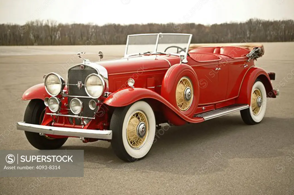 1931 Cadillac V-16 Dual Cowl Phaeton convertible was a shining beacon of luxury despite the Depression.
