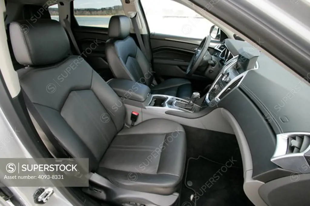 2010 Cadillac SRX interior with dashboard and instrument panel