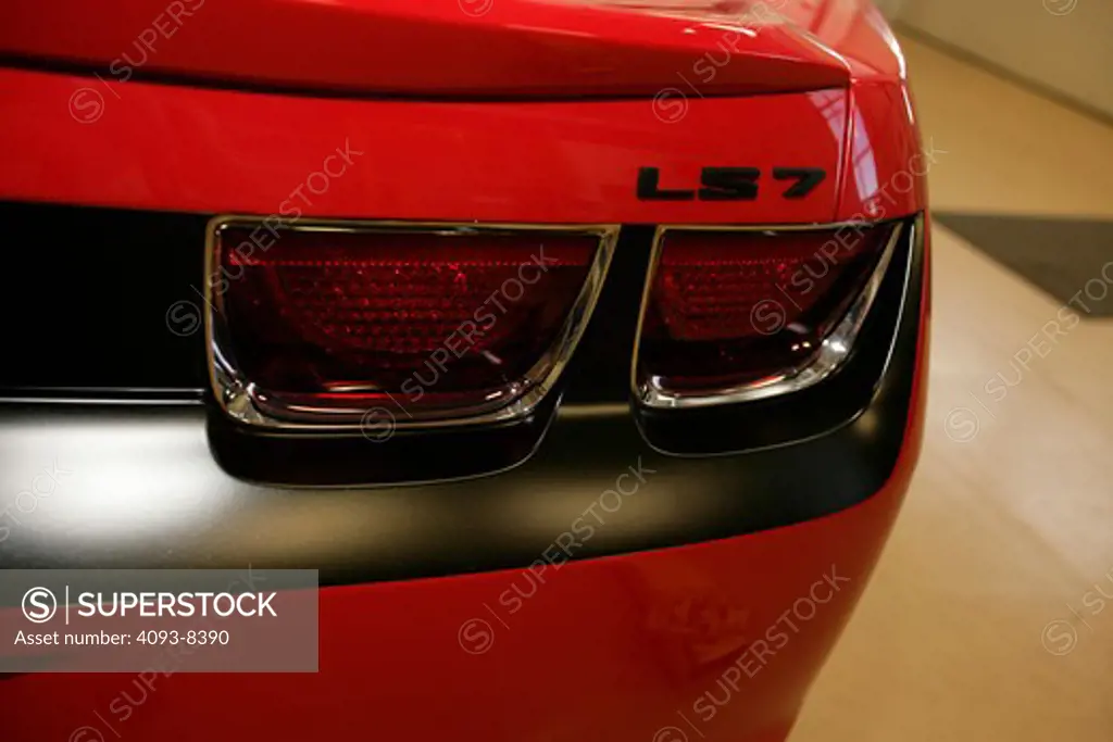 2010 Chevrolet Camaro LS7 concept car close-up
