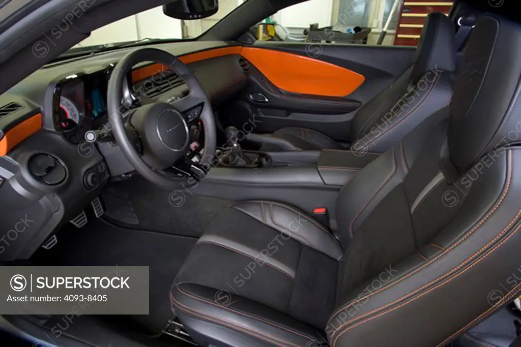 2010 Chevrolet Camaro concept car interior, side view