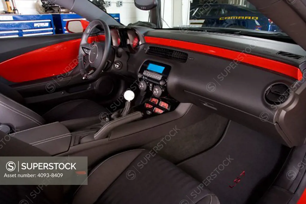 2010 Chevrolet Camaro concept car interior, side view