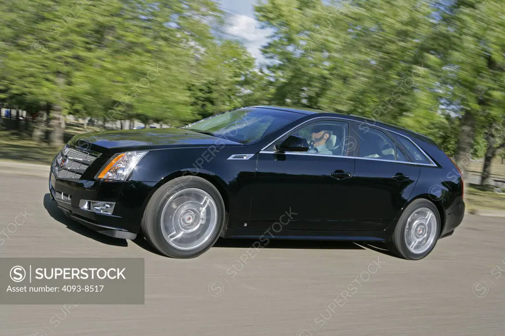 2010 Cadillac CTS Sport Wagon side view
