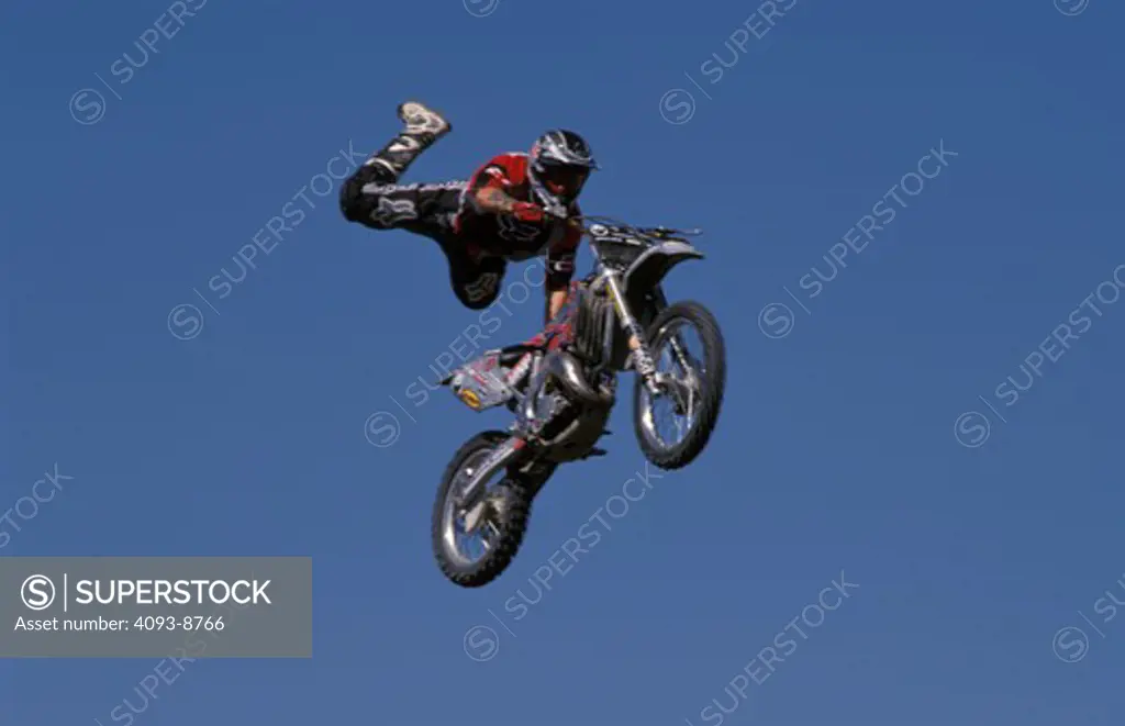 Dirt Bikes dirt bike rider extreme sports jump jumping freestyle trick riding motorsport show airborne