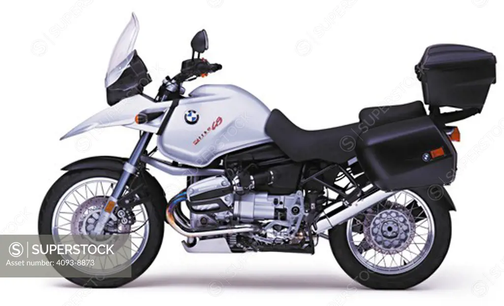 Cruisers Bike BMW R 1150 RS 2001 profile silver beauty white seamless