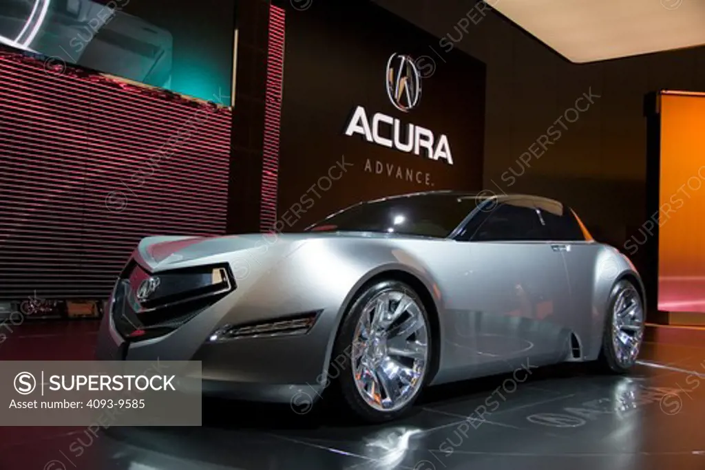 Acura Advanced Sedan Concept . This concept features a modern  powerful exterior while retaining an ultra luxurious feel.  The Advanced Sedan Concept is the purest expression of advanced design  performance and luxury  highlighted by its powerful  wide stance and deeply sculpted surfaces.