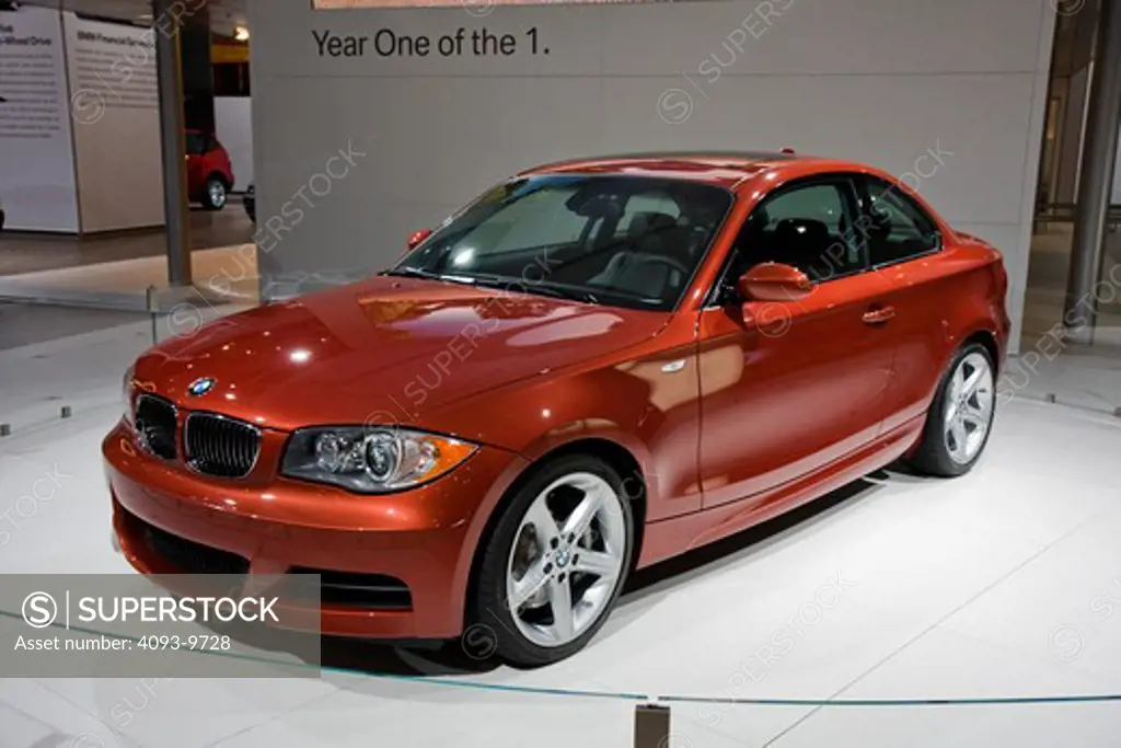 2008 BMW 1-Series Coupe with its Exclusive North American Debut in the LA Auto Show