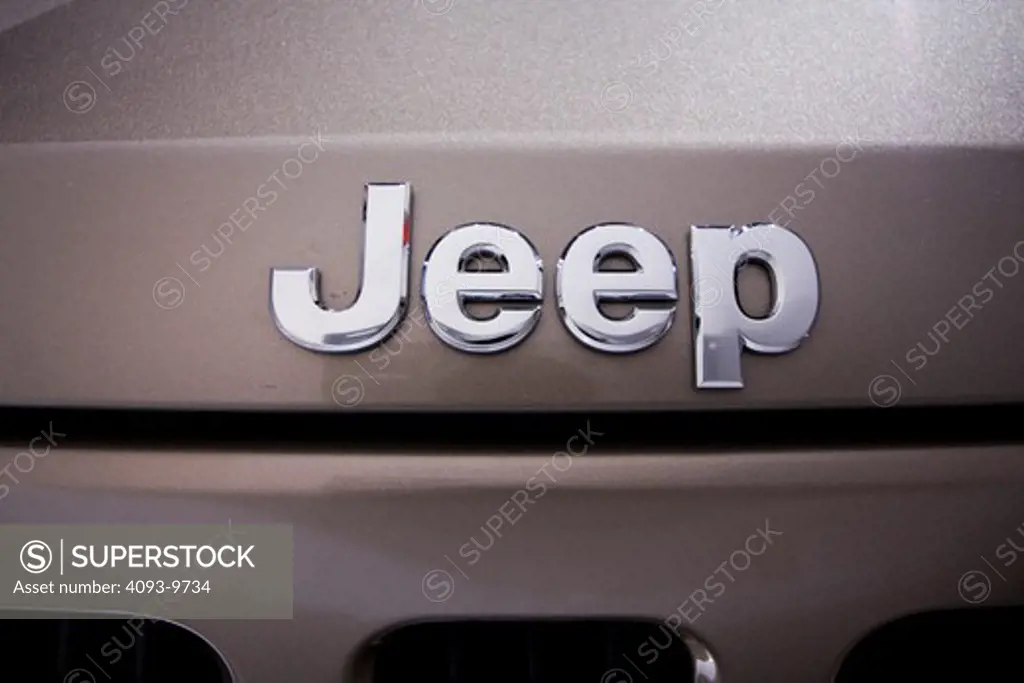 detailed view of Jeep badge