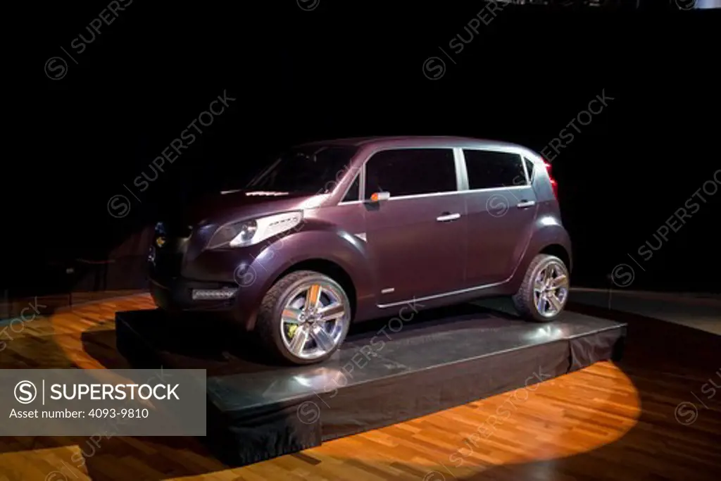 Chevrolet Groove Concept.  The Groove showcases a new style of small car from General Motors and is powered by a small, efficient 1.0 L diesel engine