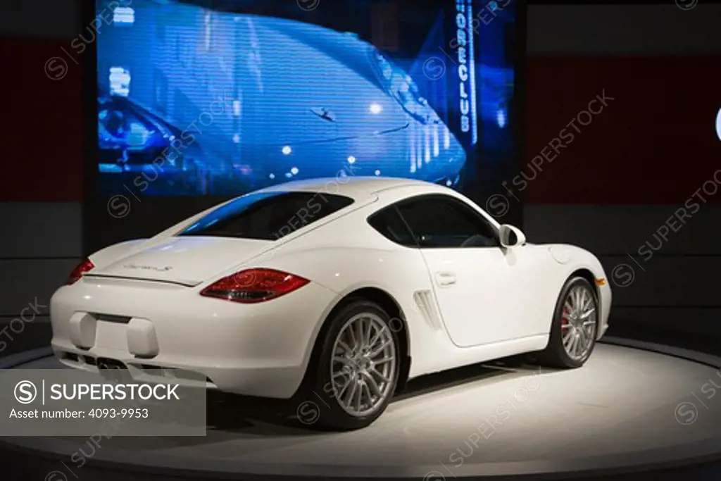 2009 Porsche Cayman S. Shown at the 2008 Los Angeles International Auto Show
