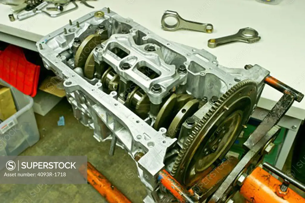 DPR Head Engine Thompson Corvette engine parts headers pistons block