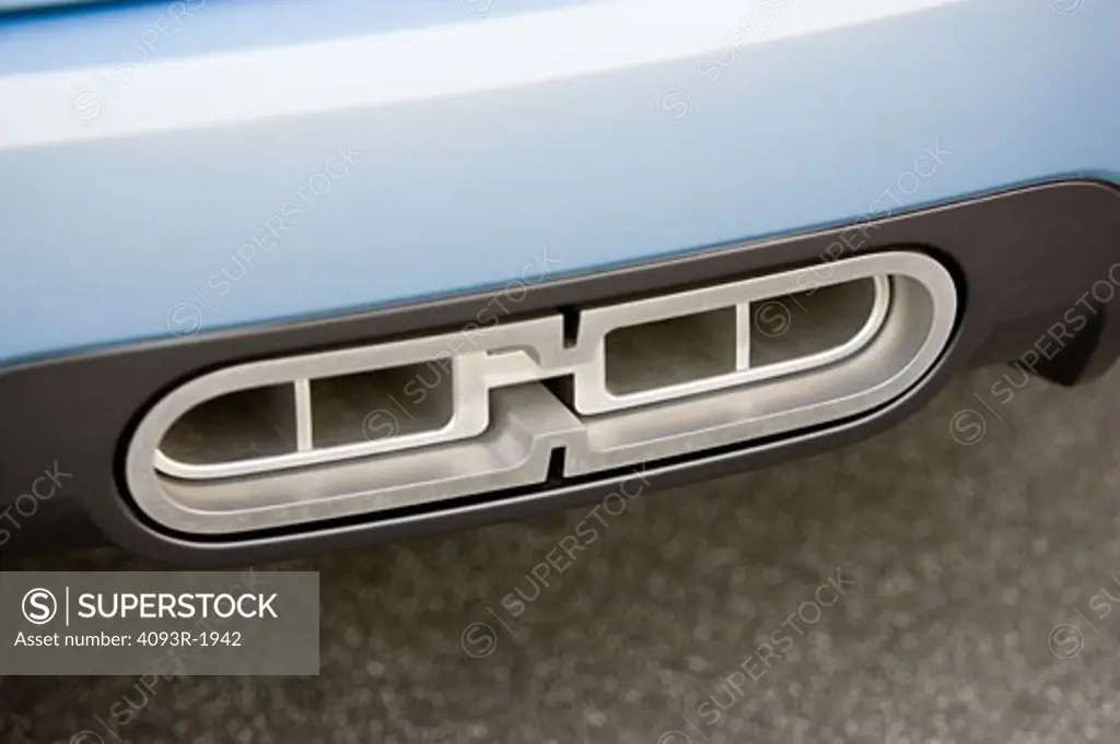 detail Jaguar Advanced Lightweight Coupe exhaust