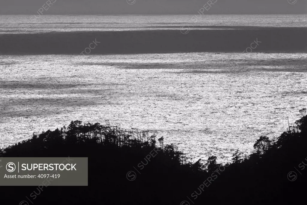 Seascape at sunrise, Long Beach, Pacific Rim National Park Reserve, Vancouver Island, British Columbia, Canada