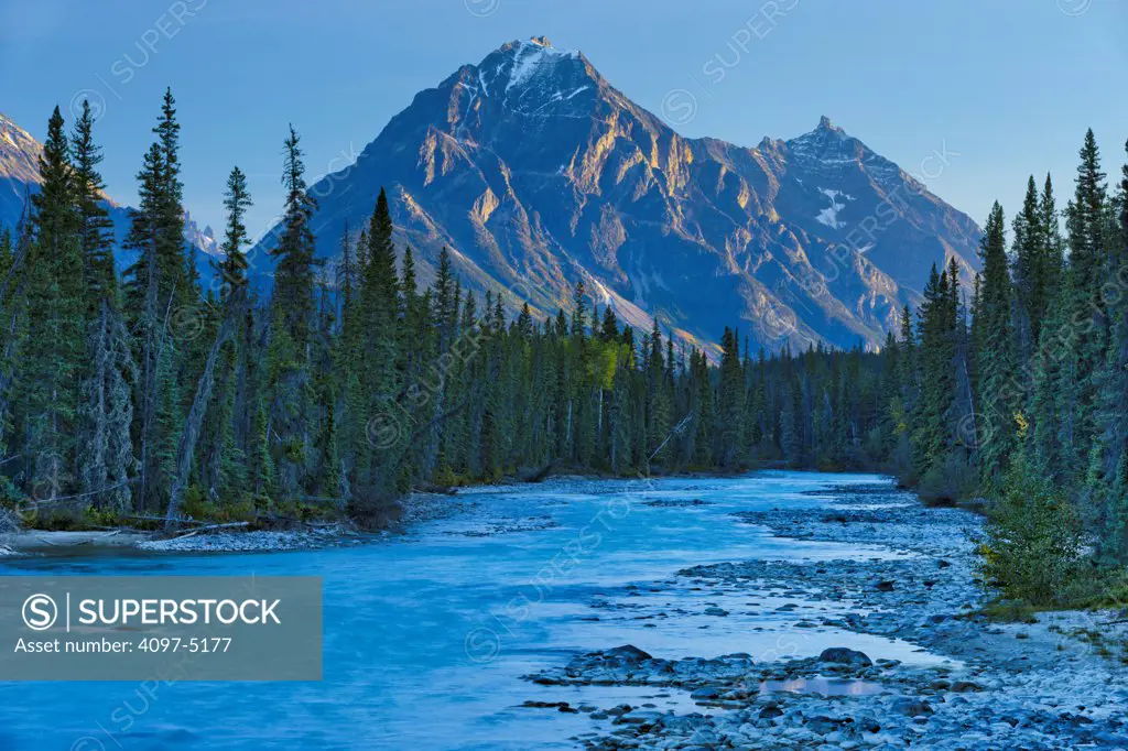 Canada, Alberta, Jasper National Park, Whirlpool River