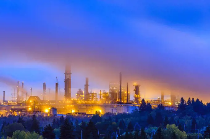 Petrochemical Plant in Edmonton Alberta, Canada
