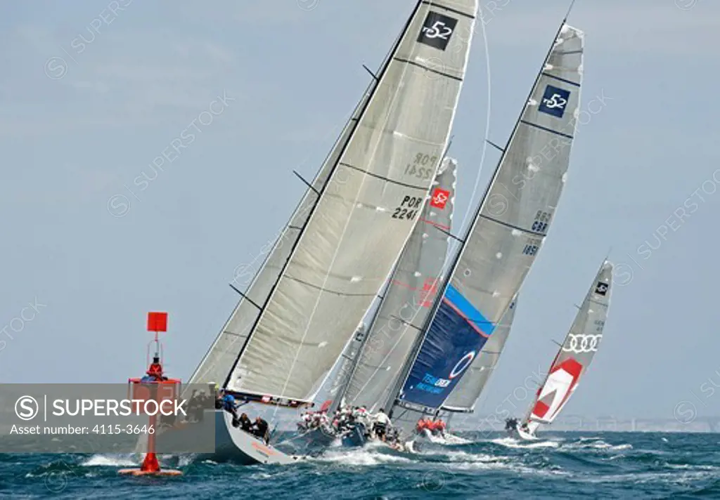 Bigamist' and 'Team Origin 1851', Audi Med Cup offshore race, Cascais to Lisbon, Portugal, May 2010.
