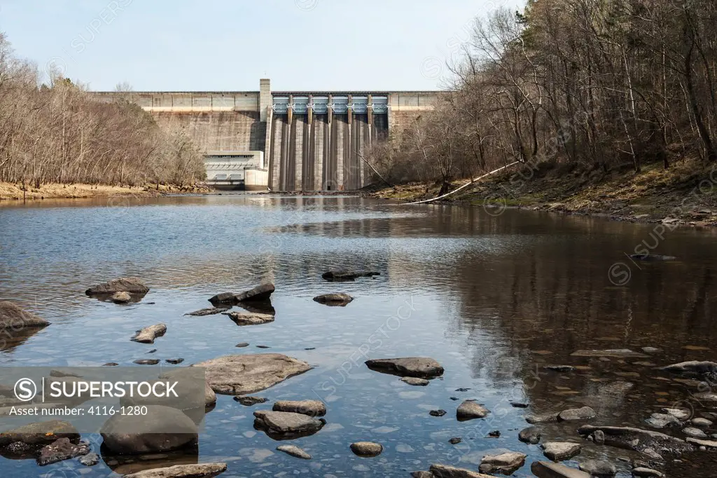 Greer's Ferry Dam and the Little Red River, Heber Springs, AR