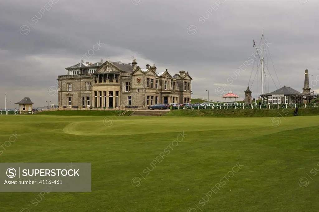 Golf course, St Andrews Old Course, The Royal and Ancient Golf Club, St. Andrews, Fife, Scotland