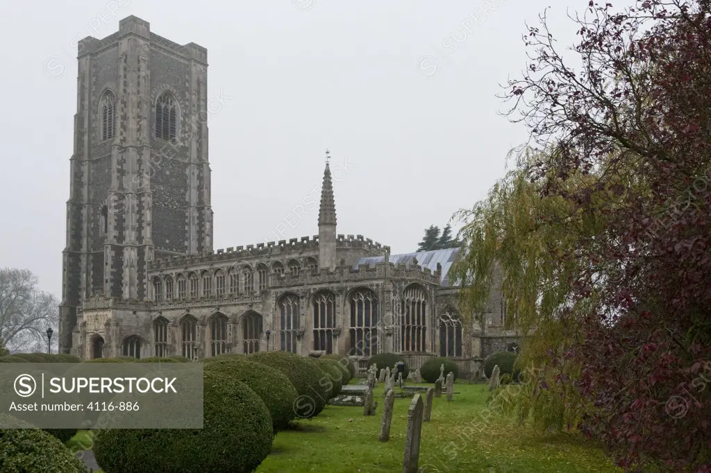 The Church of St. Peter and St. Paul, Lavenham, Suffolk, England