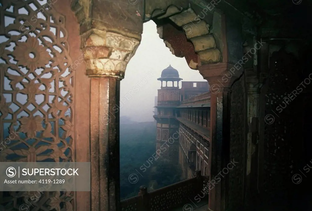 Photograph of the Taj Mahal in India