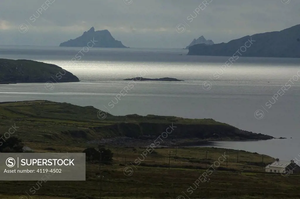 Photograph of the Irish coastline