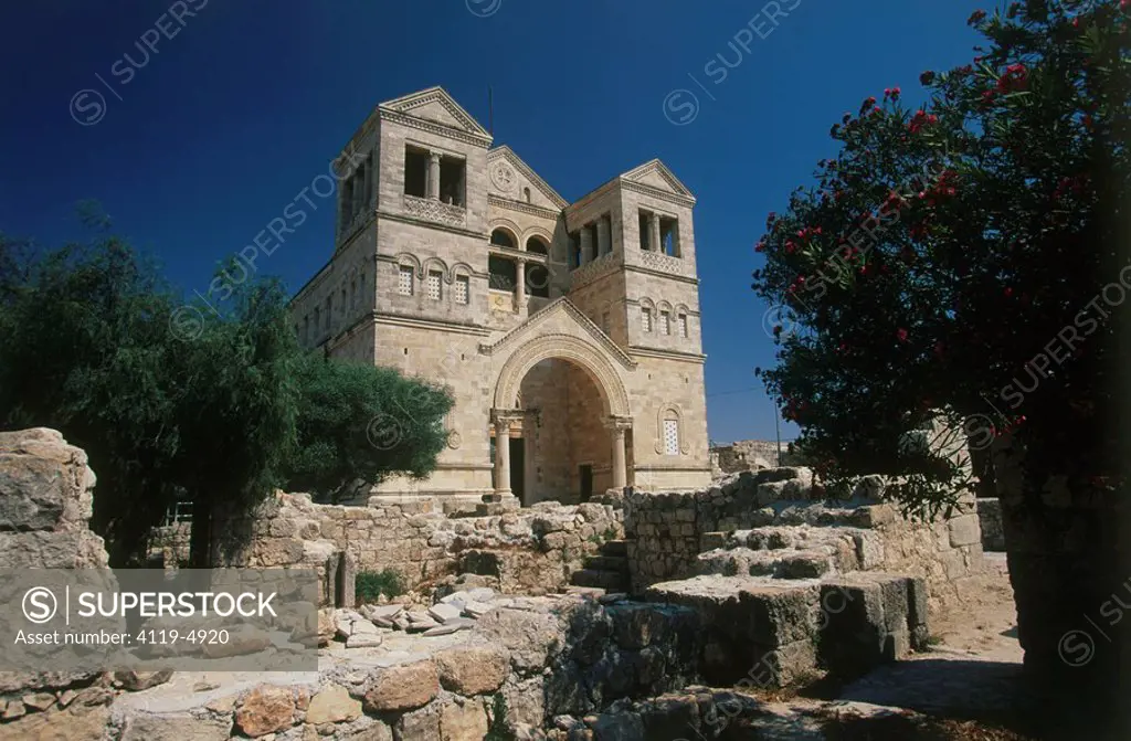 Photograph of the Transfiguration Church on mount Tavor in the Lower Galilee