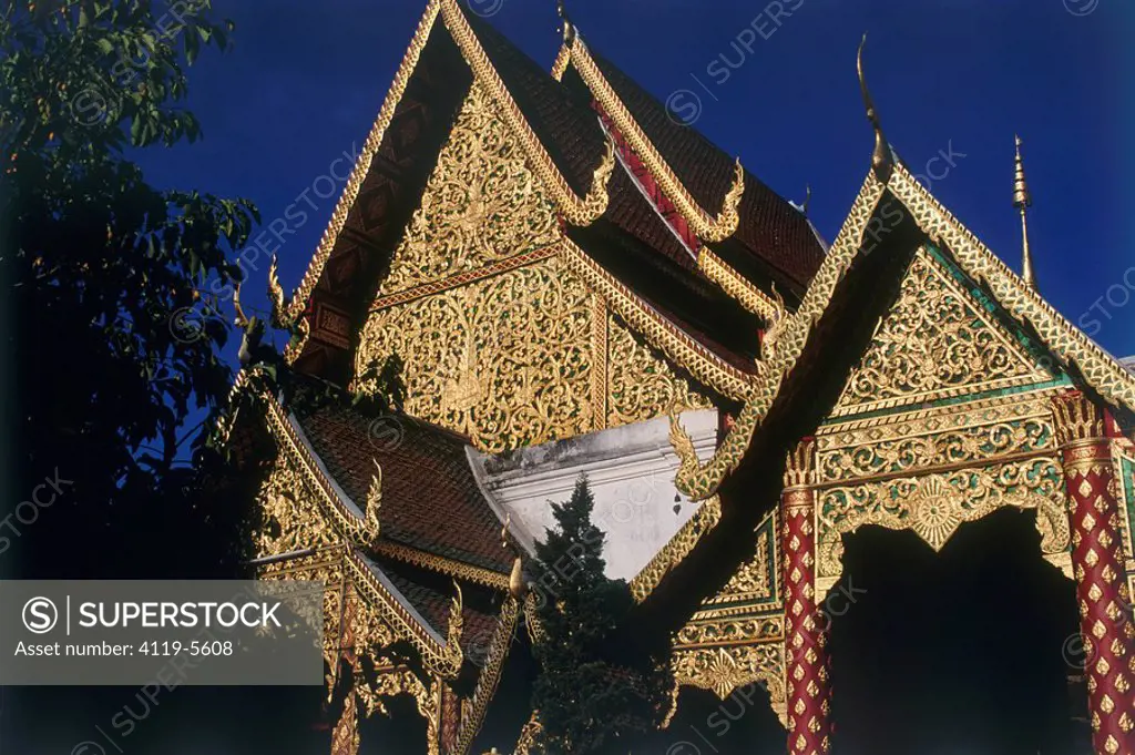 Photograph of a shrine in Thailand