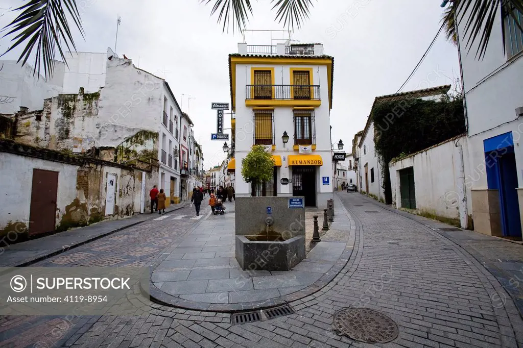 Photograph of the streets of Cordova Spain