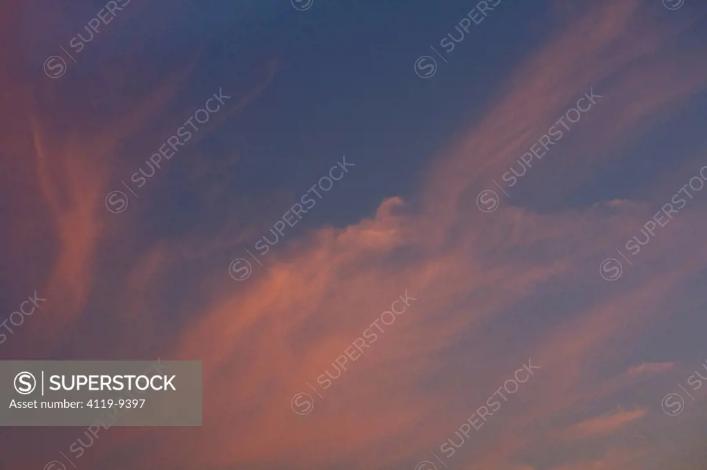 A photo of clouds