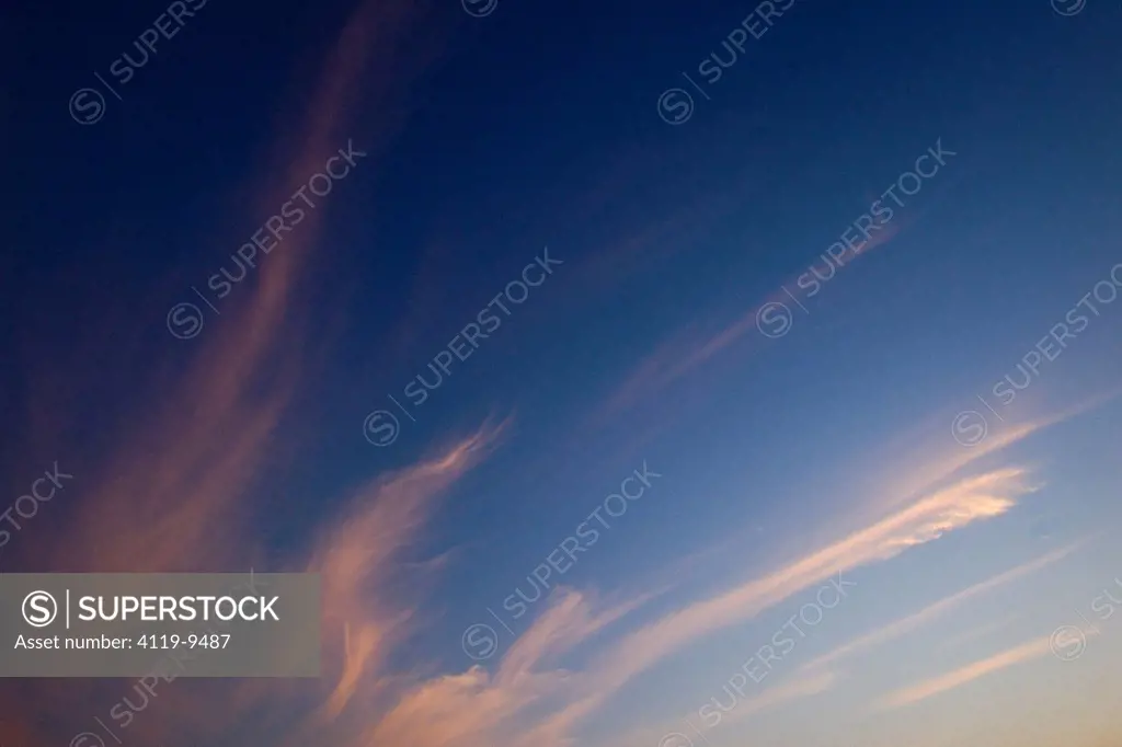 A photo of clouds