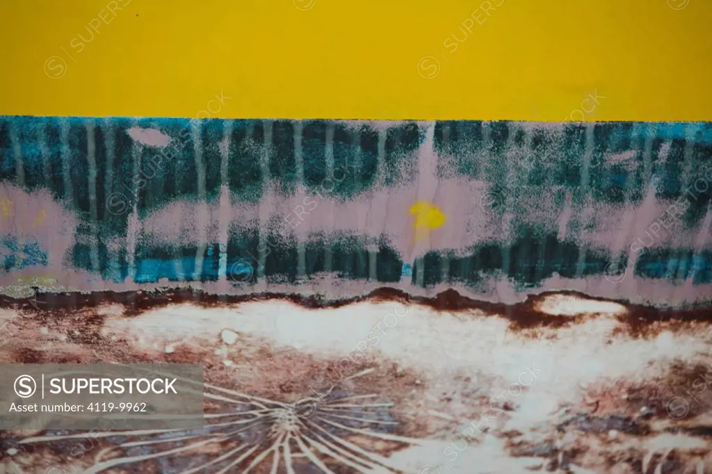 Abstract view of a boat in Cyprus