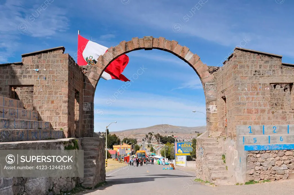 Peru, the Border of Bolivia and Peru