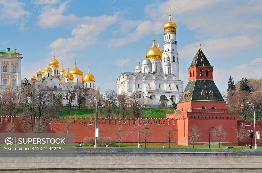 Russia, Moscow, The Annunciation Cathedral, Moscow, Kremlin