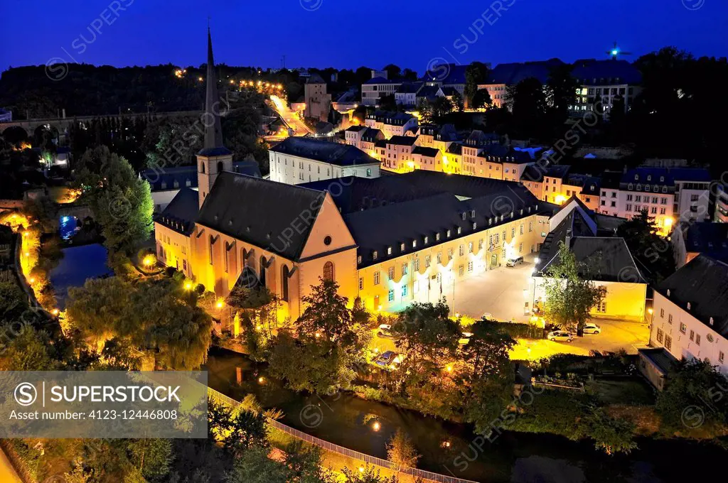 Abbey de Neumunster in Luxembourg.