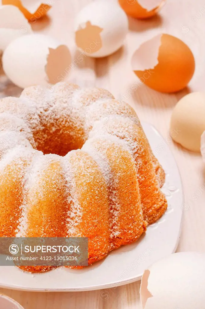Traditional easter cake. Festive and party dessert