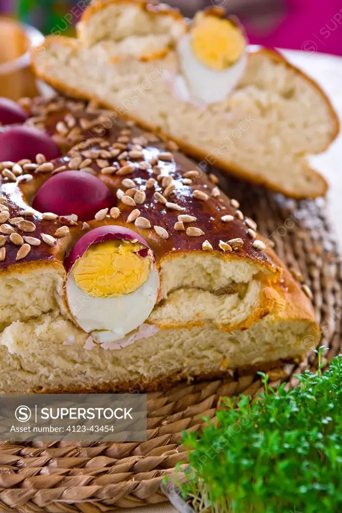 Greek Easter bread.