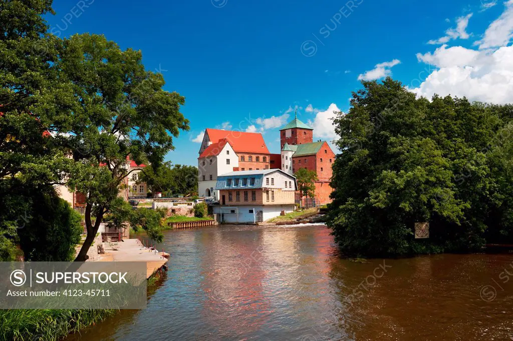 Poland, Pomerania Province, Darlowo. Castle of Pomeranian Dukes.