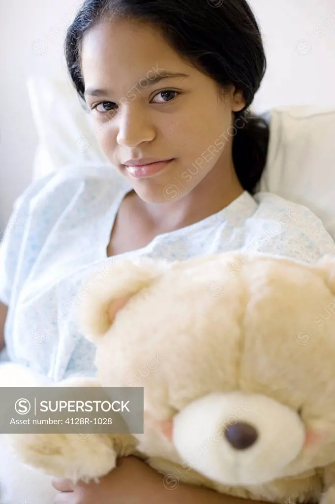 Teenage hospital patient
