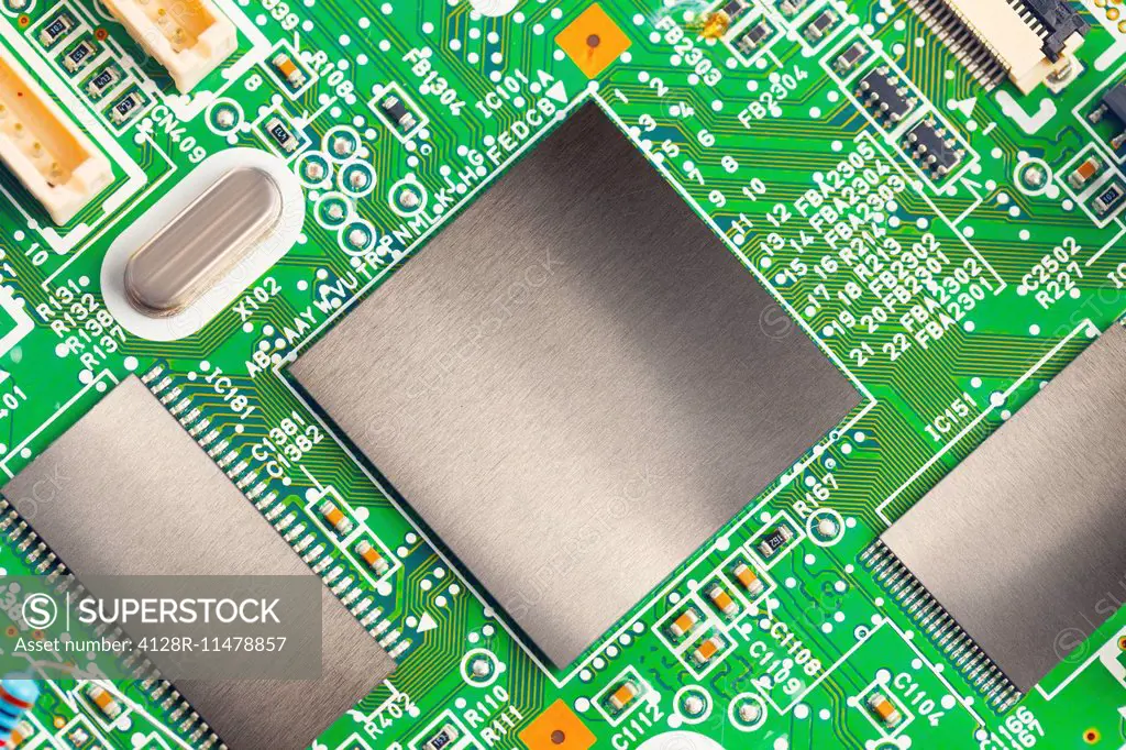 Electronic printed circuit board.