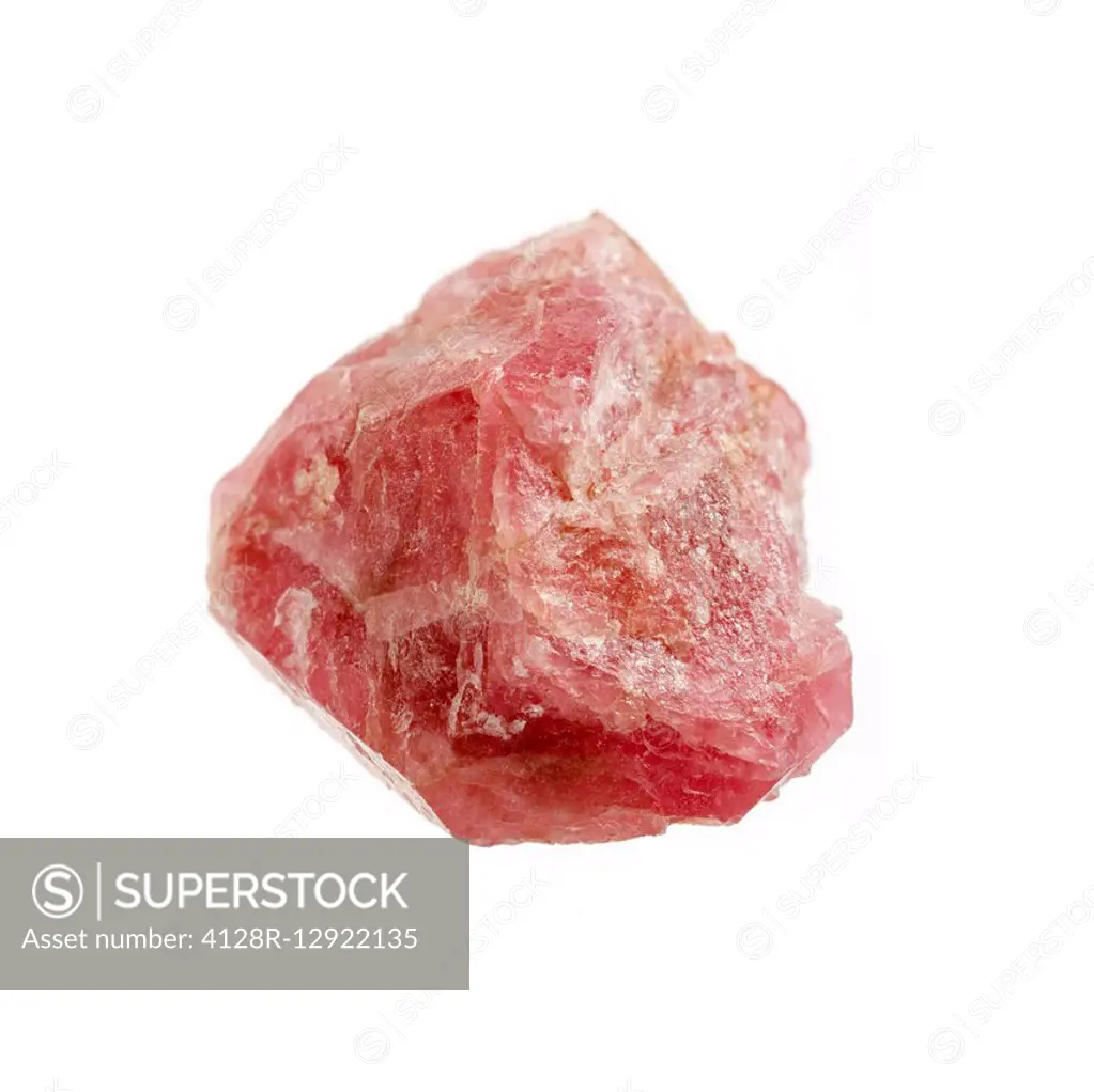 Raw garnet crystal