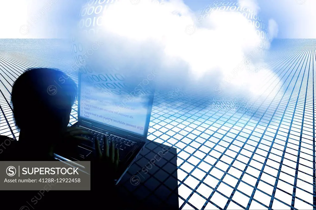 Hacking the cloud, illustration
