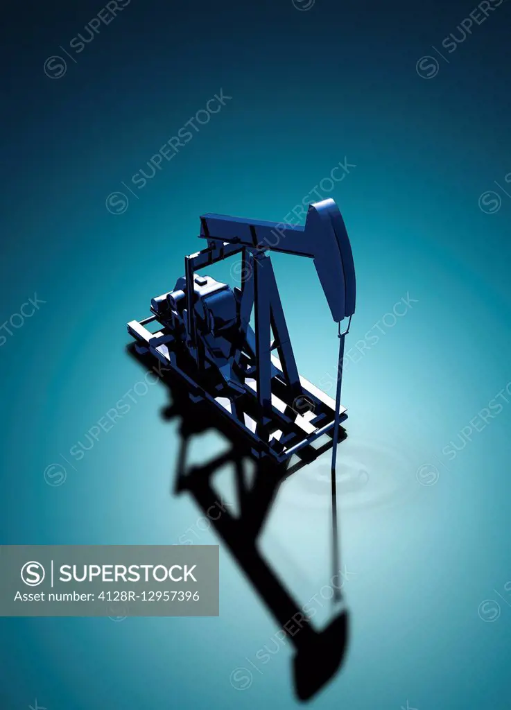 Oil well pump, Illustration