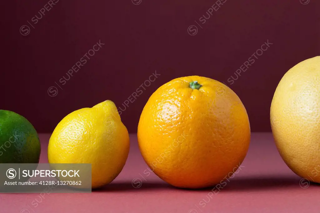 Citrus fruit, still life.