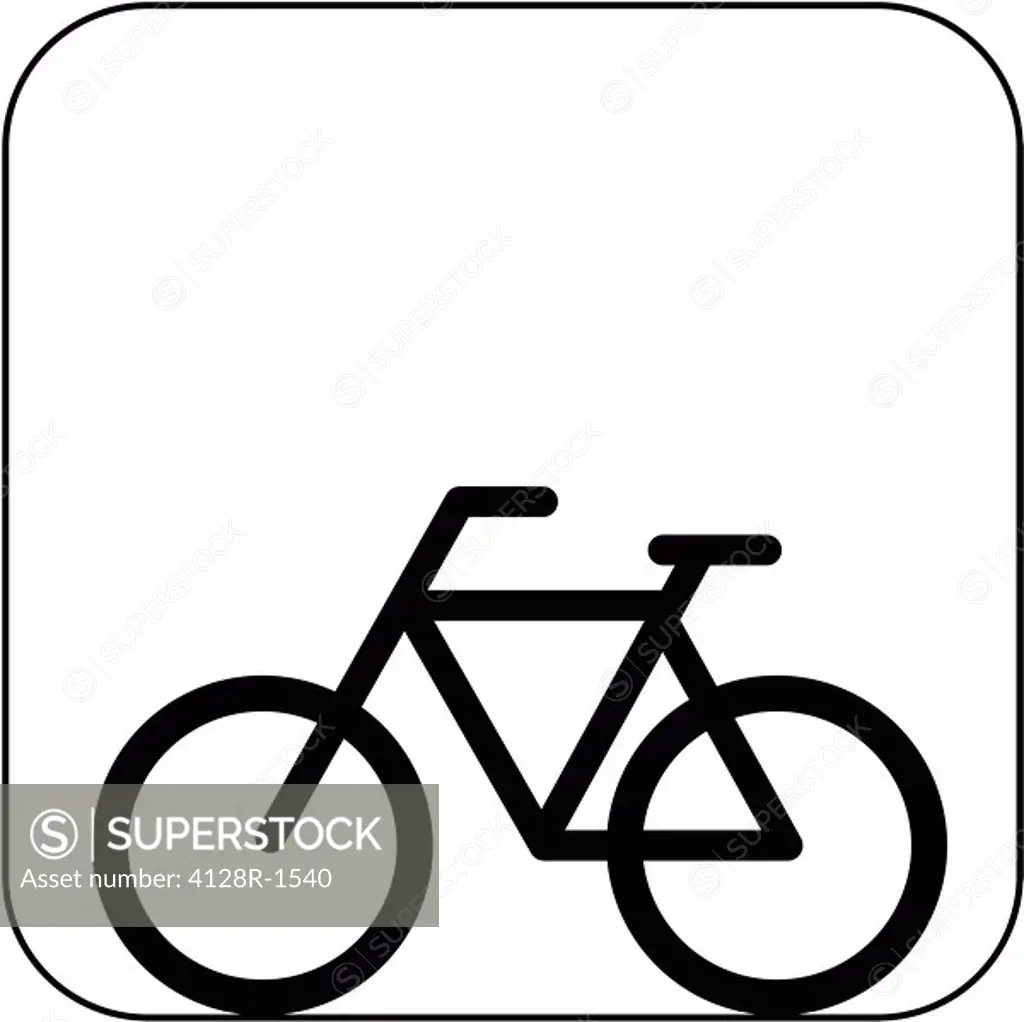 Bicycle symbol, artwork