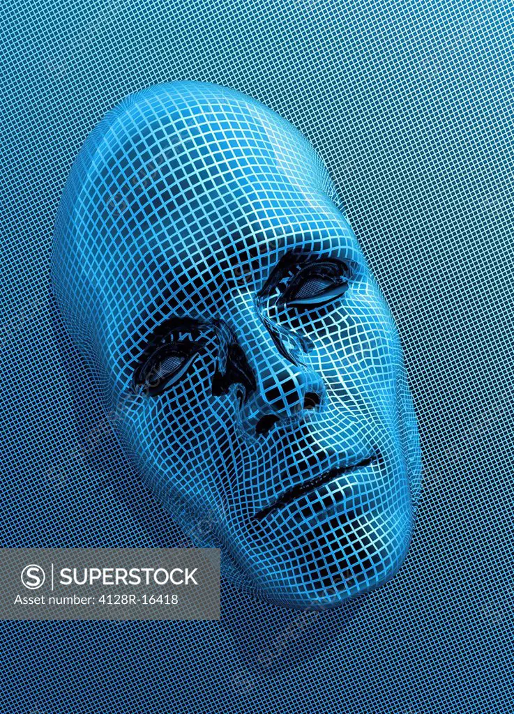 Artificial intelligence, conceptual computer artwork.