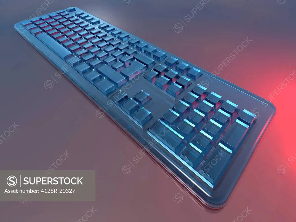 Computer keyboard, artwork