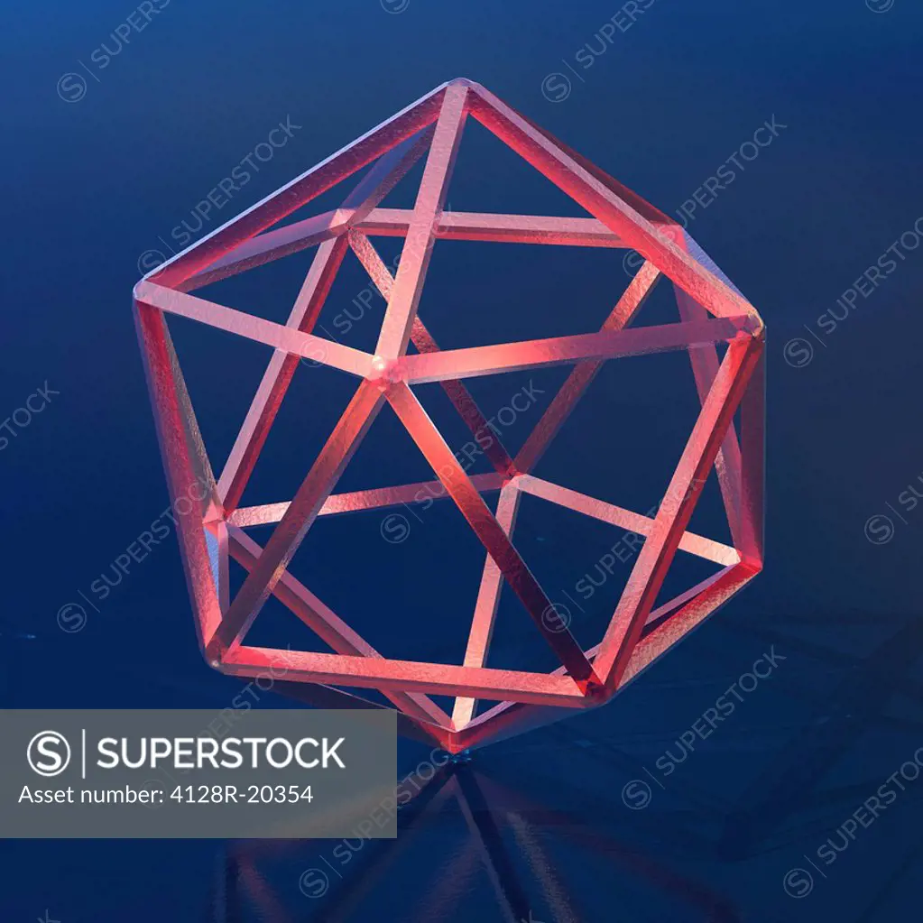Icosahedron, artwork