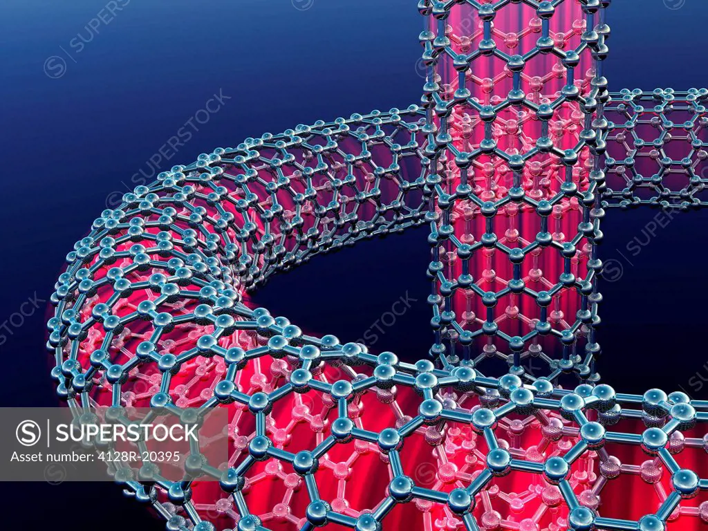 Carbon nanotubes, artwork