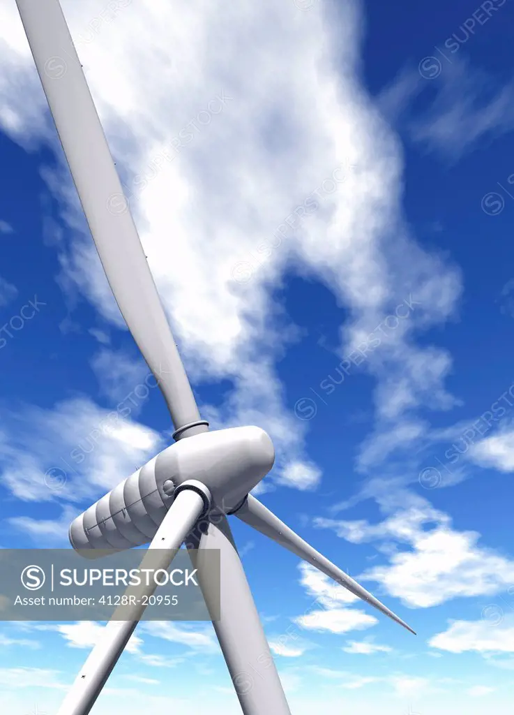 Wind turbine, artwork