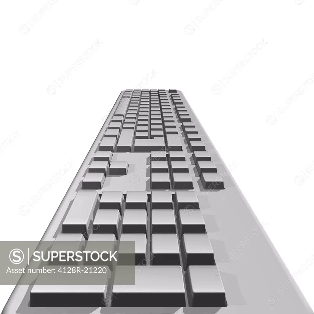 Computer keyboard, artwork