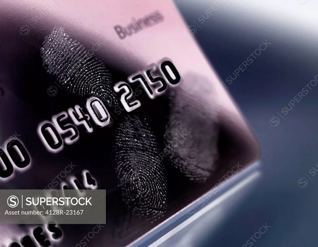 Credit card fraud, conceptual image.